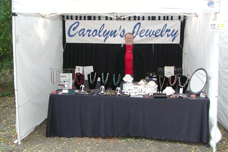 Art show booth